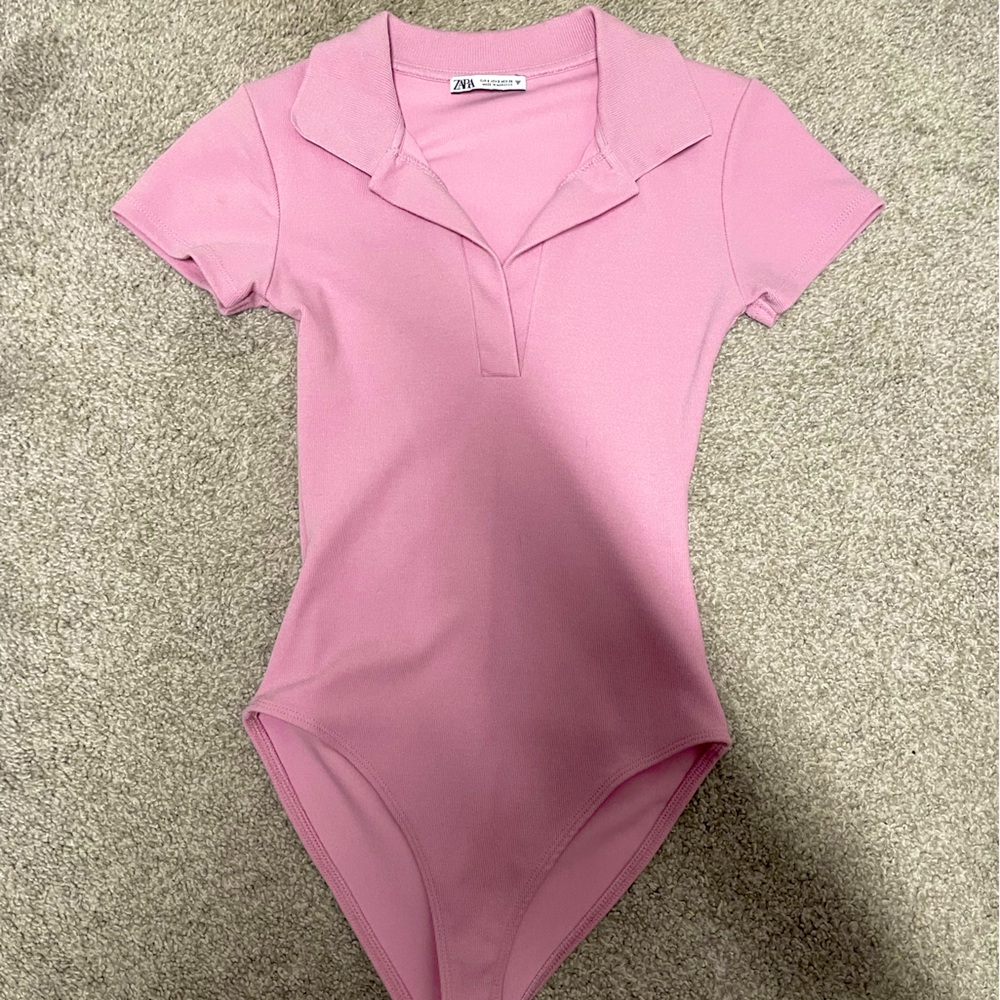 Zara Collared Bodysuit